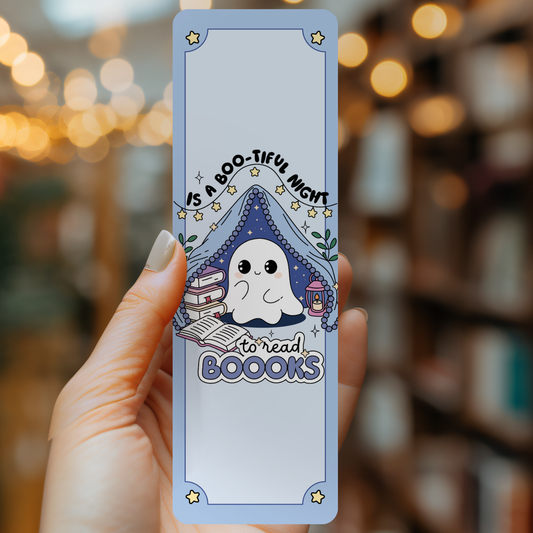 Bootiful Night To Read Bookmark – Soft Matte Laminated