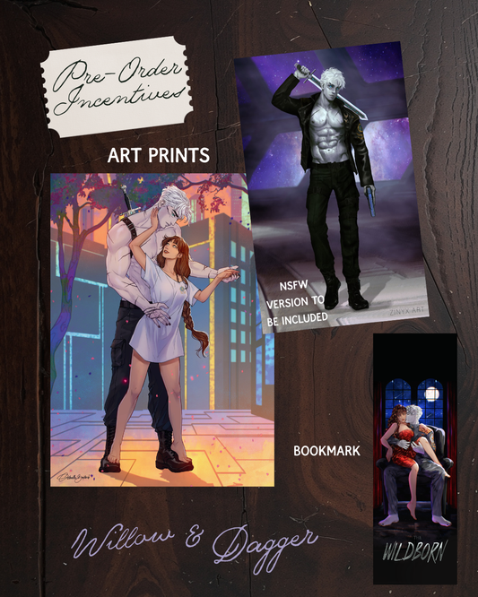 The Wildborn SIGNED (includes 2 art prints (1 NSFW) and a bookmark)