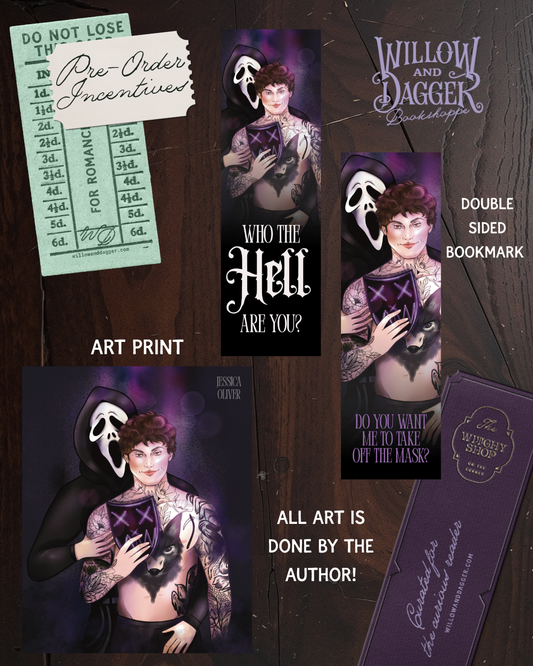 Who the Hell Are You? SIGNED BOOKPLATE PRE-ORDER (includes Art Print & Bookmark)