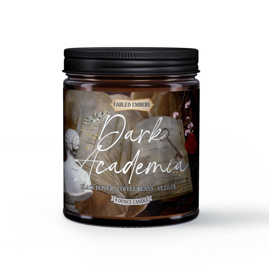 DARK ACADEMIA 9OZ CANDLE