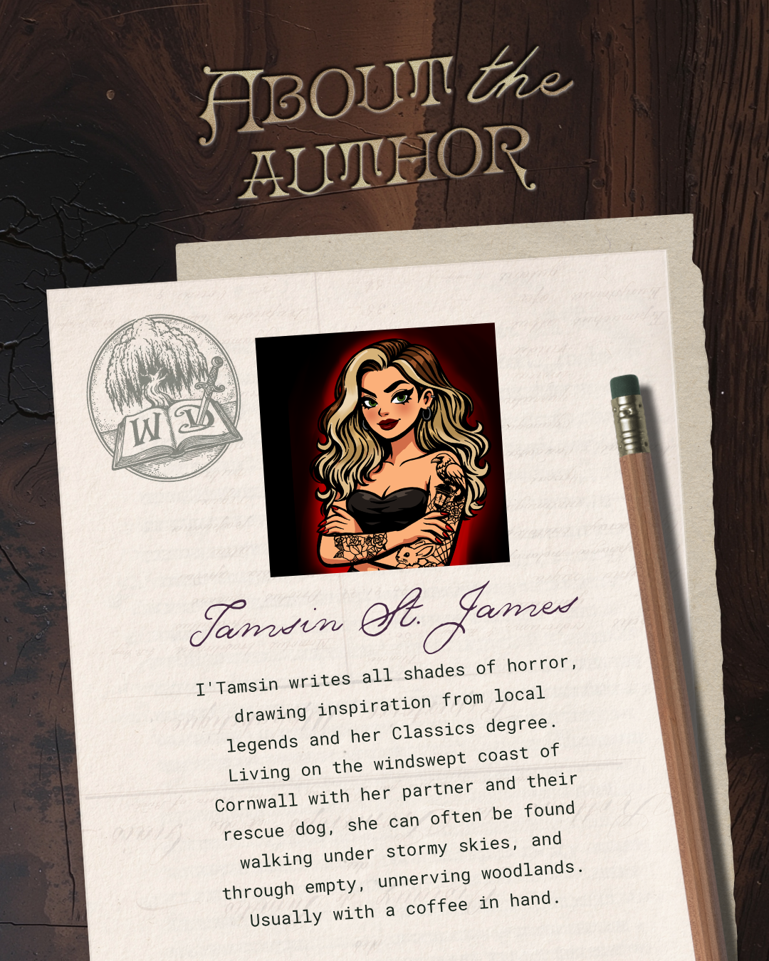 Witch of the Week: Hollow Secrets SIGNED BOOKPLATE (Includes art print and bookmark)