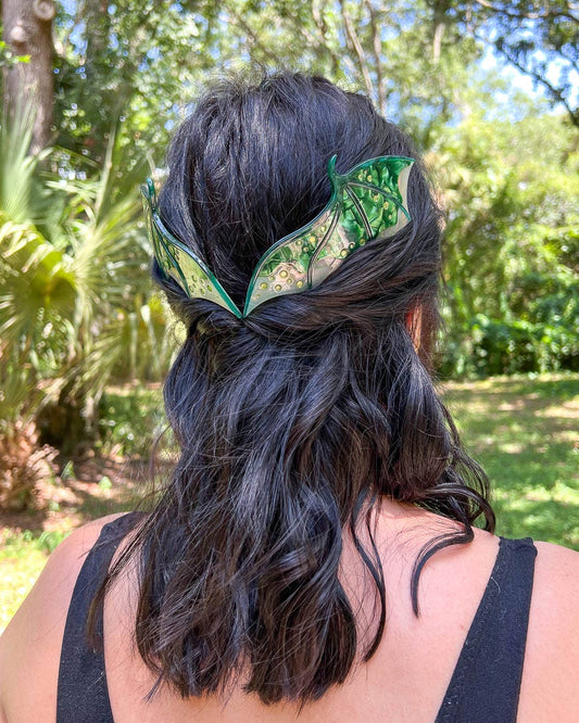 Green Dragon Wing Comb Set