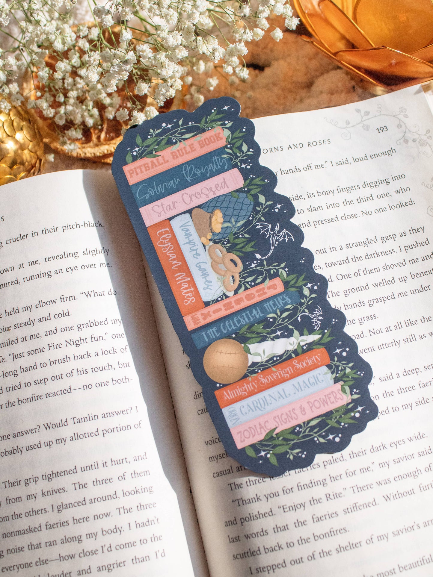 Zodiac Academy Bookshelf Bookmark