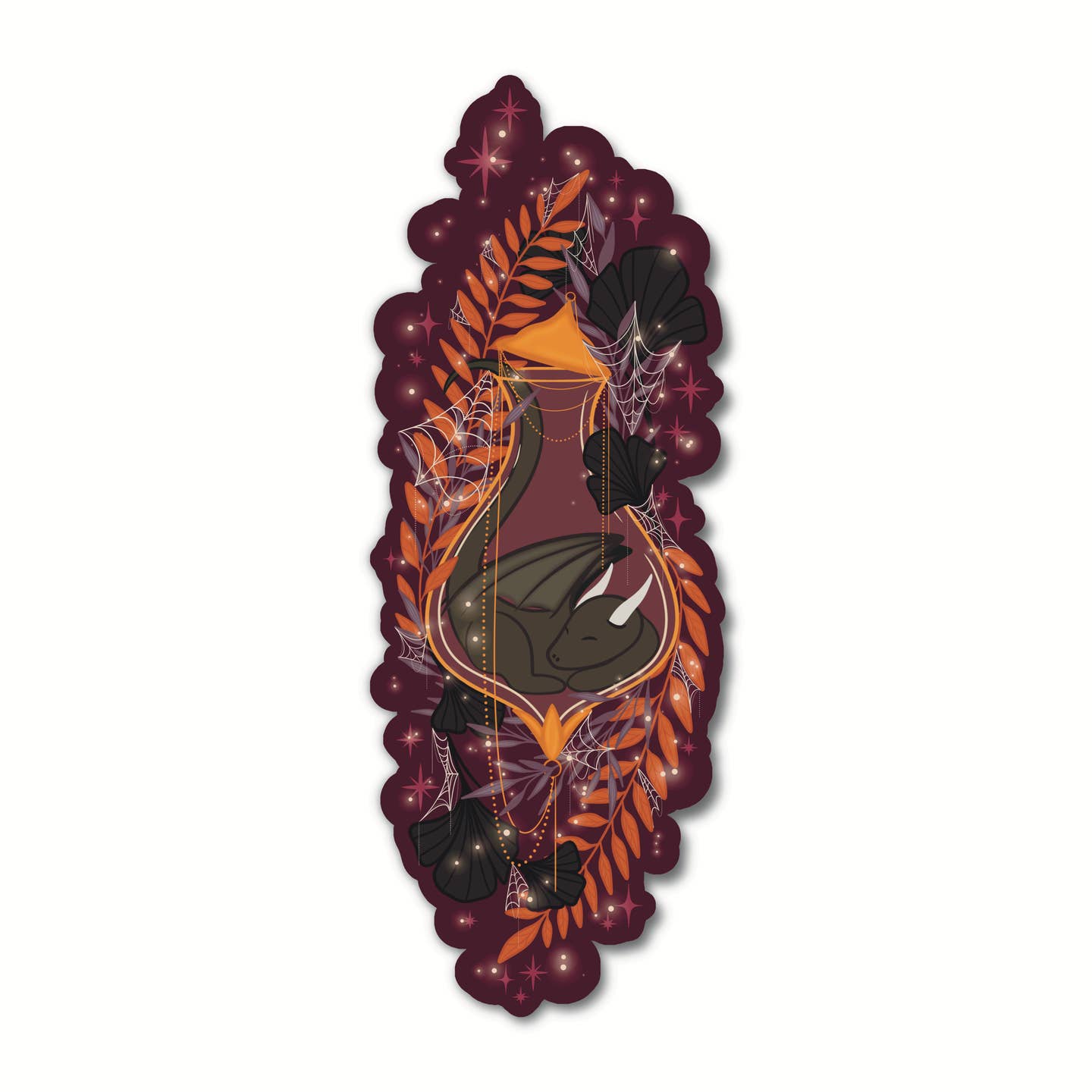 Spooky Dragon Elixir Die-Cut Bookmark image 0