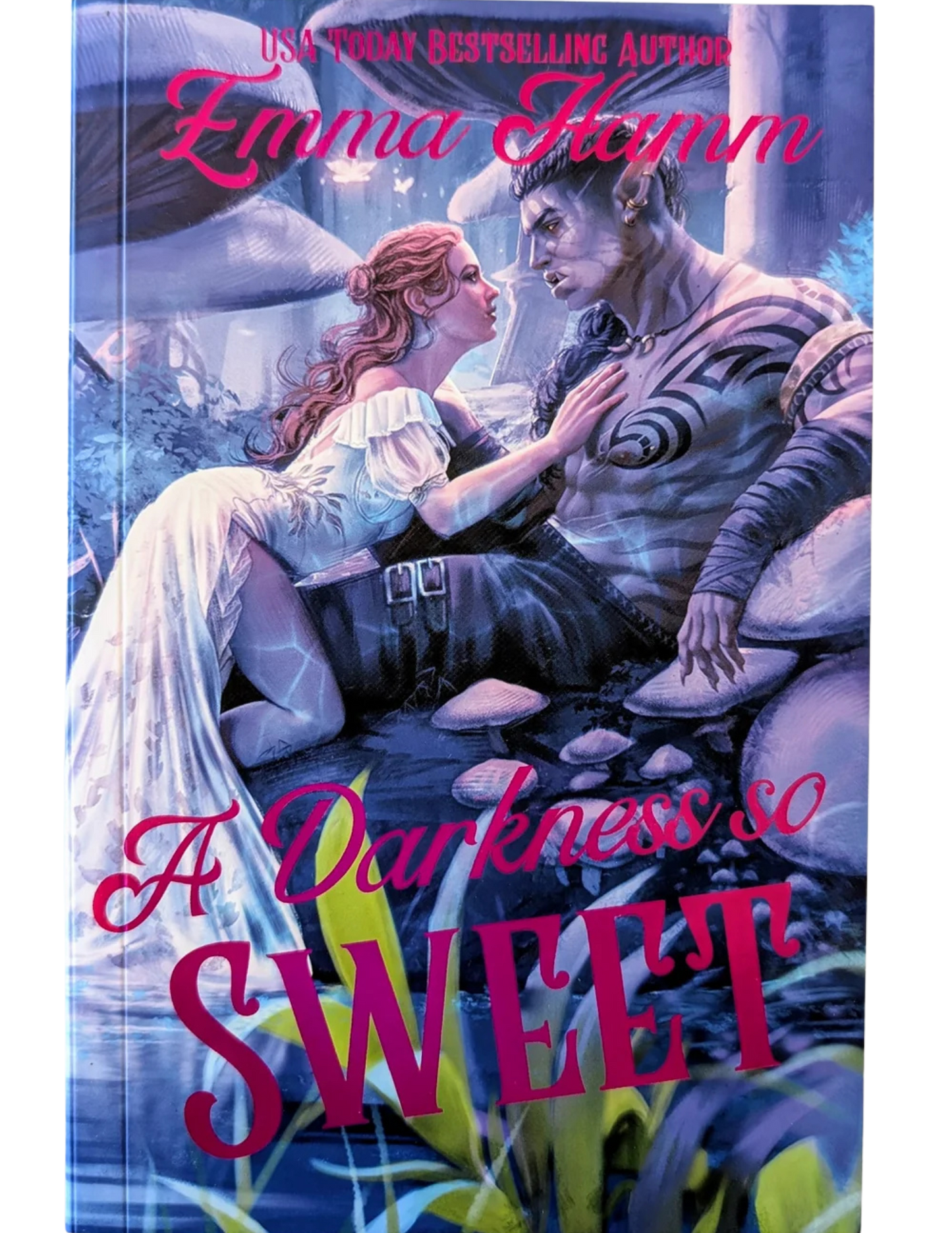 A Darkness So Sweet SIGNED FOILED PAPERBACK (SPRAYED EDGE)
