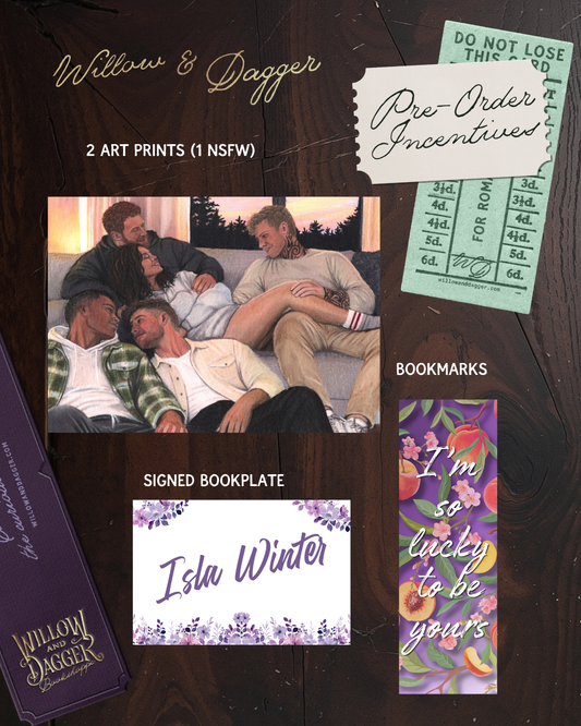 Knot Your Type SIGNED BOOKPLATE PRE-ORDER (includes 2 Art Print (1 NSFW) and a bookmark)