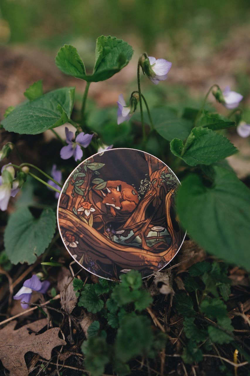 Feywild Fox in Spring