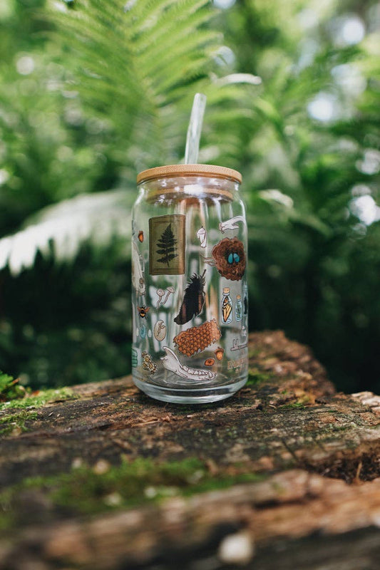 Curio 16oz Glass Cup