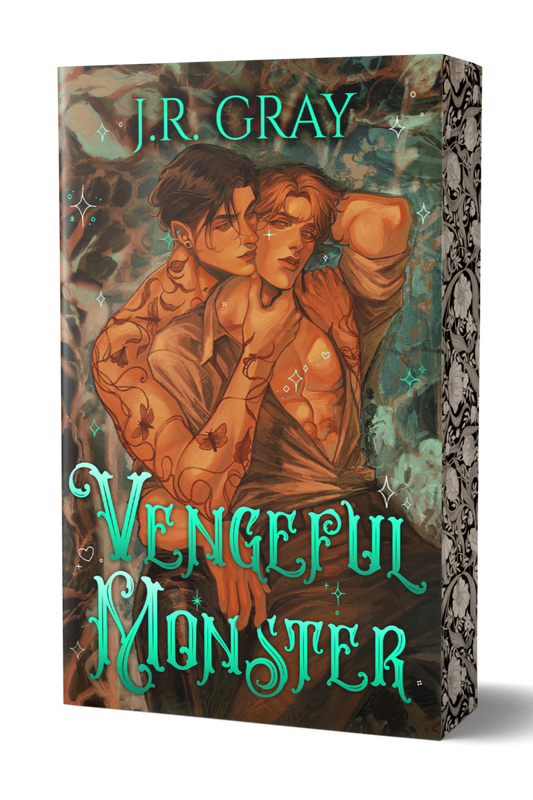 Vengeful Monster Indie Illustrated Exclusive Cover & Printed Edge SIGNED BOOKPLATE PRE-ORDER (includes postcard art print and stickers)
