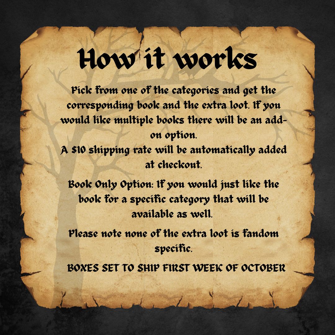 Bookish Ghoul Box: Spooky Season