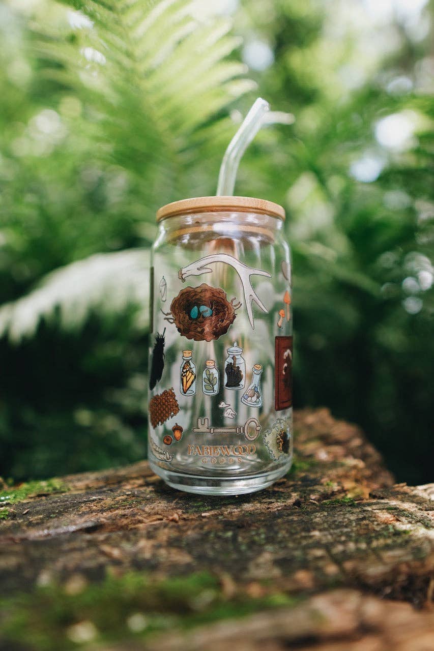 Curio 16oz Glass Cup