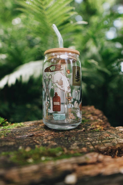 Curio 16oz Glass Cup