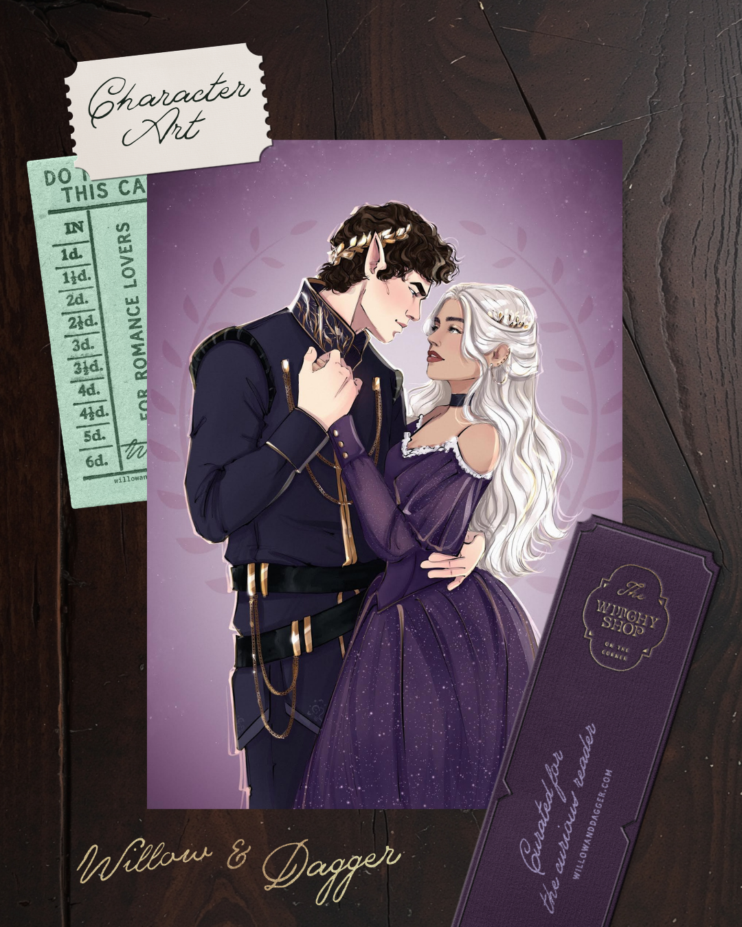 Their Wicked Cage SIGNED (includes Art Print)