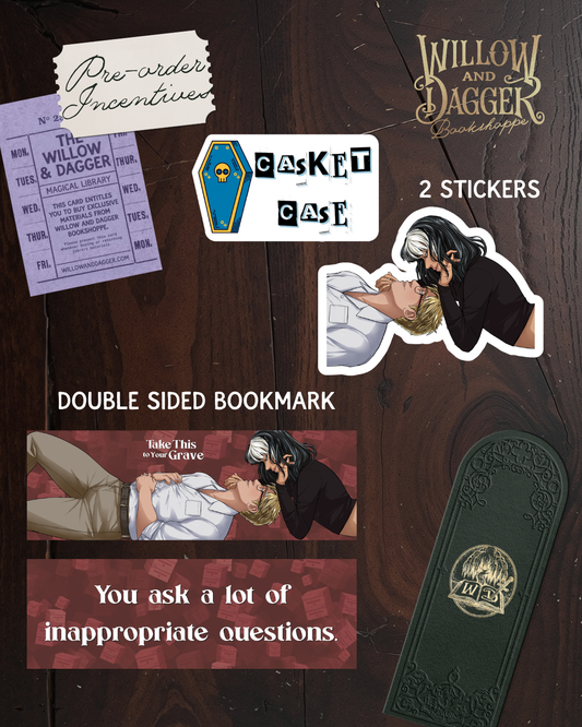 Take This to Your Grave SIGNED PRE-ORDER (includes Bookmark and Stickers)