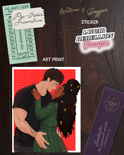 Fur, Fangs, & Faking Christmas SIGNED PRE-ORDER (includes Art Print & Sticker)