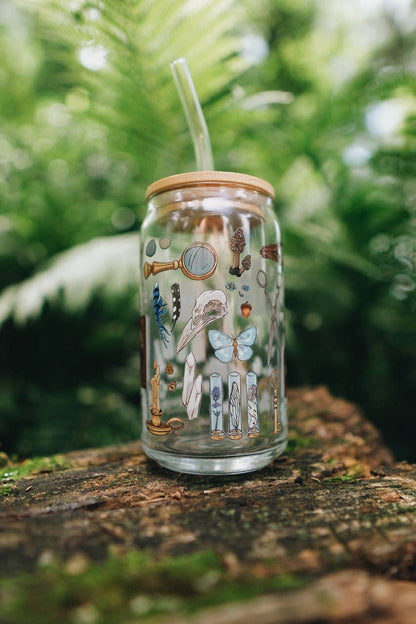 Curio 16oz Glass Cup