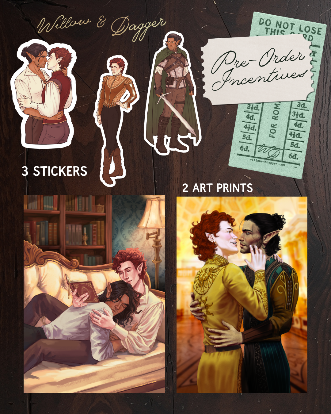 The Taste of You SIGNED PRE-ORDER (includes an 2 Art Prints and 3 Stickers)