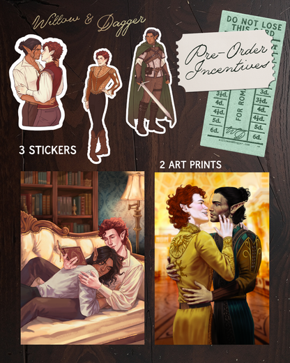 The Taste of You SIGNED PRE-ORDER (includes an 2 Art Prints and 3 Stickers)