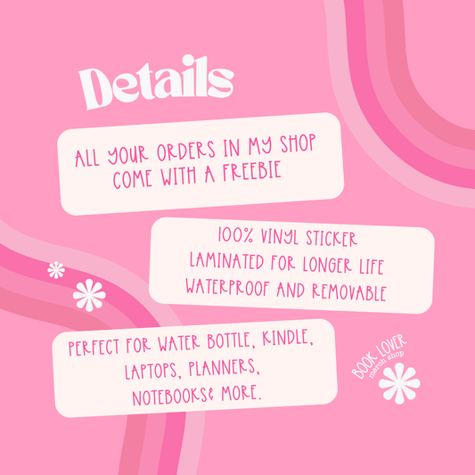 Leaving Reality Entering Fantasy Sticker