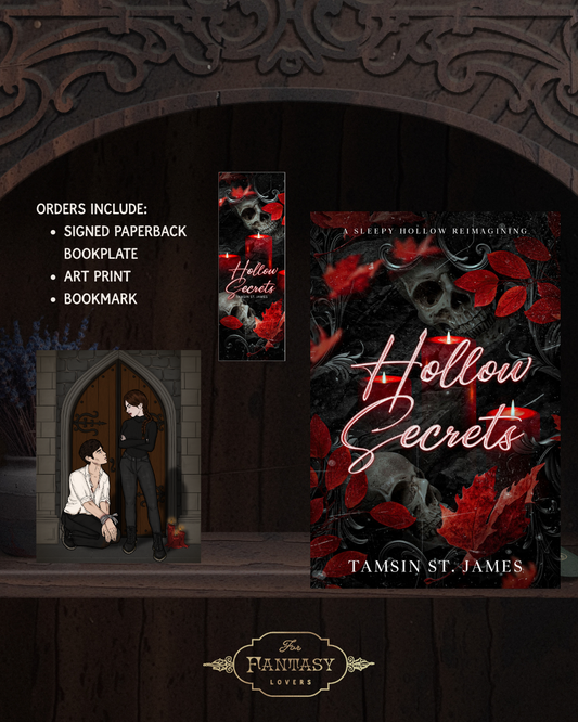 Hollow Secrets SIGNED BOOKPLATE (Includes art print and bookmark)