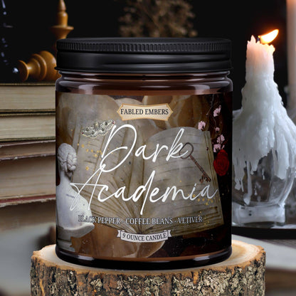 DARK ACADEMIA 9OZ CANDLE