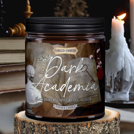 DARK ACADEMIA 9OZ CANDLE