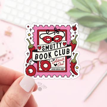 Smutty Book Club Sticker image 0
