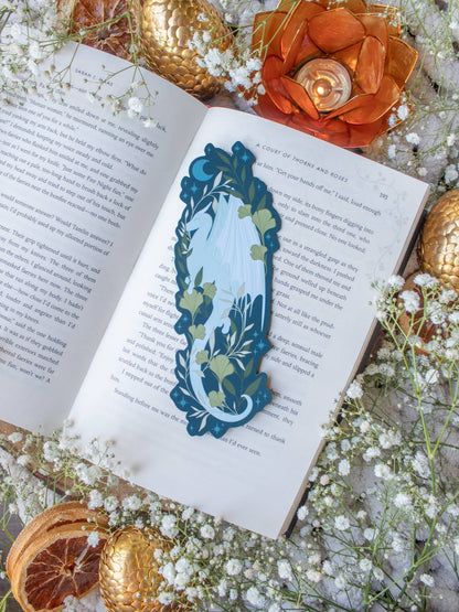 Moonlight Dragon Fantasy Bookmark