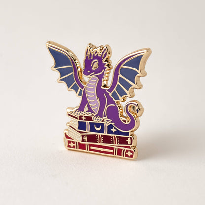 Dragon Fantasy Book Pin