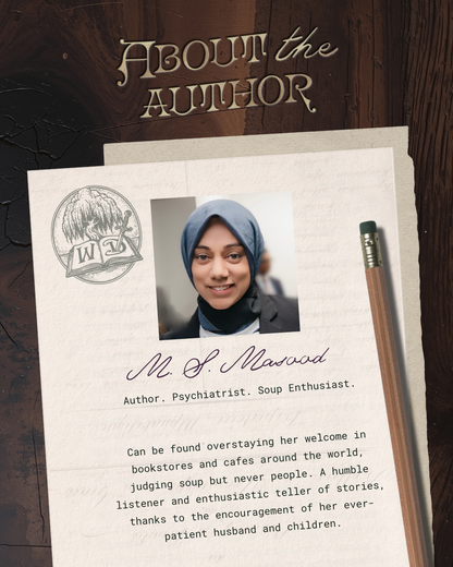 Witch of the Week: The Unnamed SIGNED Special Edition (Includes Bookmark with reader's name in arabic caligraphy)