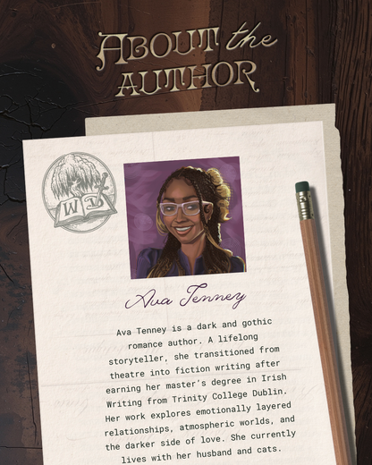 Witch of the Week: Stained in Blood SIGNED BOOKPLATE (Includes Double Sided Bookmark)