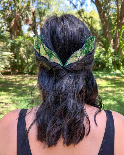 Green Dragon Wing Comb Set