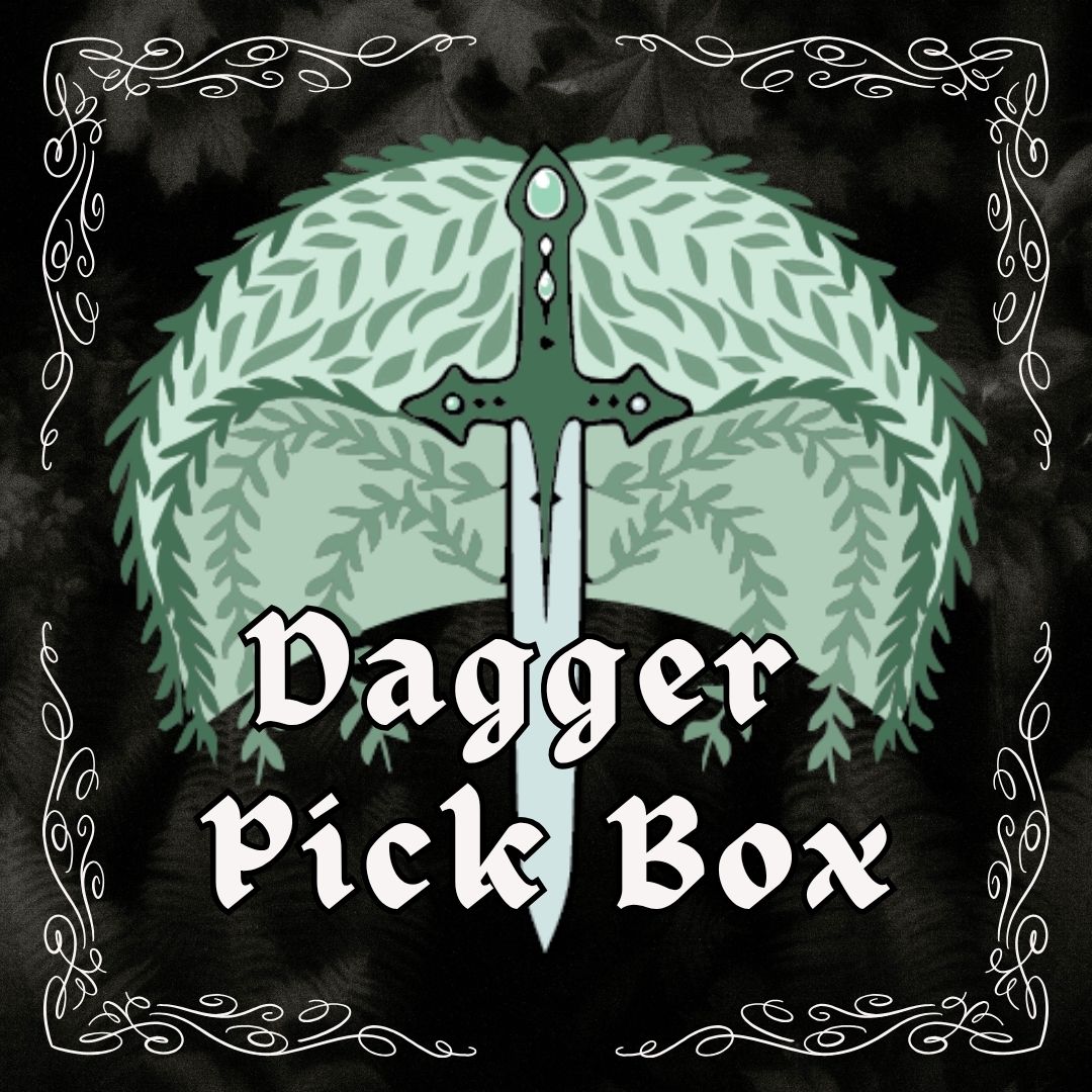 Dagger Pick Box | Fantasy – Willow & Dagger Bookshoppe