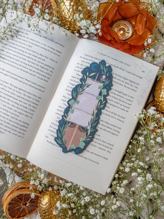 Pirate Ship Fantasy Bookmark