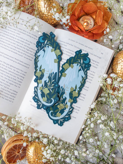 Moonlight Dragon Fantasy Bookmark