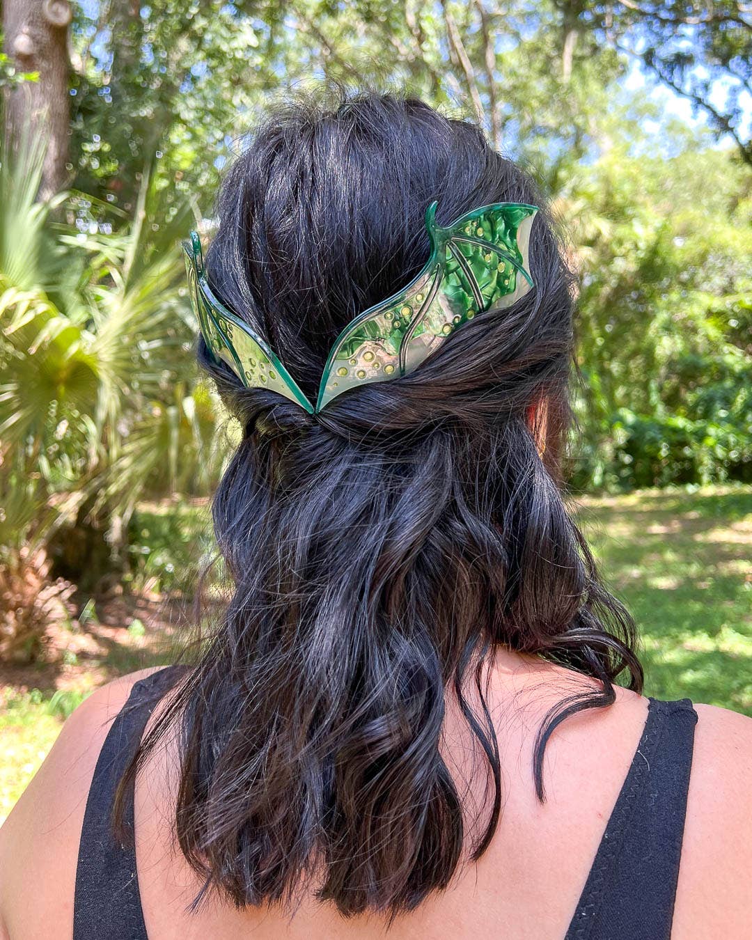Green Dragon Wing Comb Set