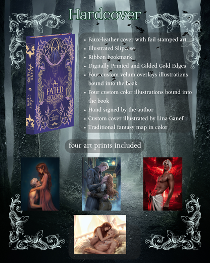 A Fated Reckoning PRE-ORDER (includes 4 art prints and a 4x6 notebook)