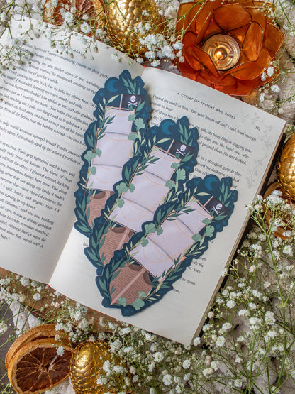 Pirate Ship Fantasy Bookmark