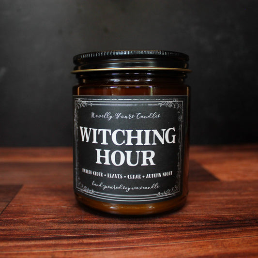 Witching Hour Candle | Halloween & Fall Apple Cider Scent