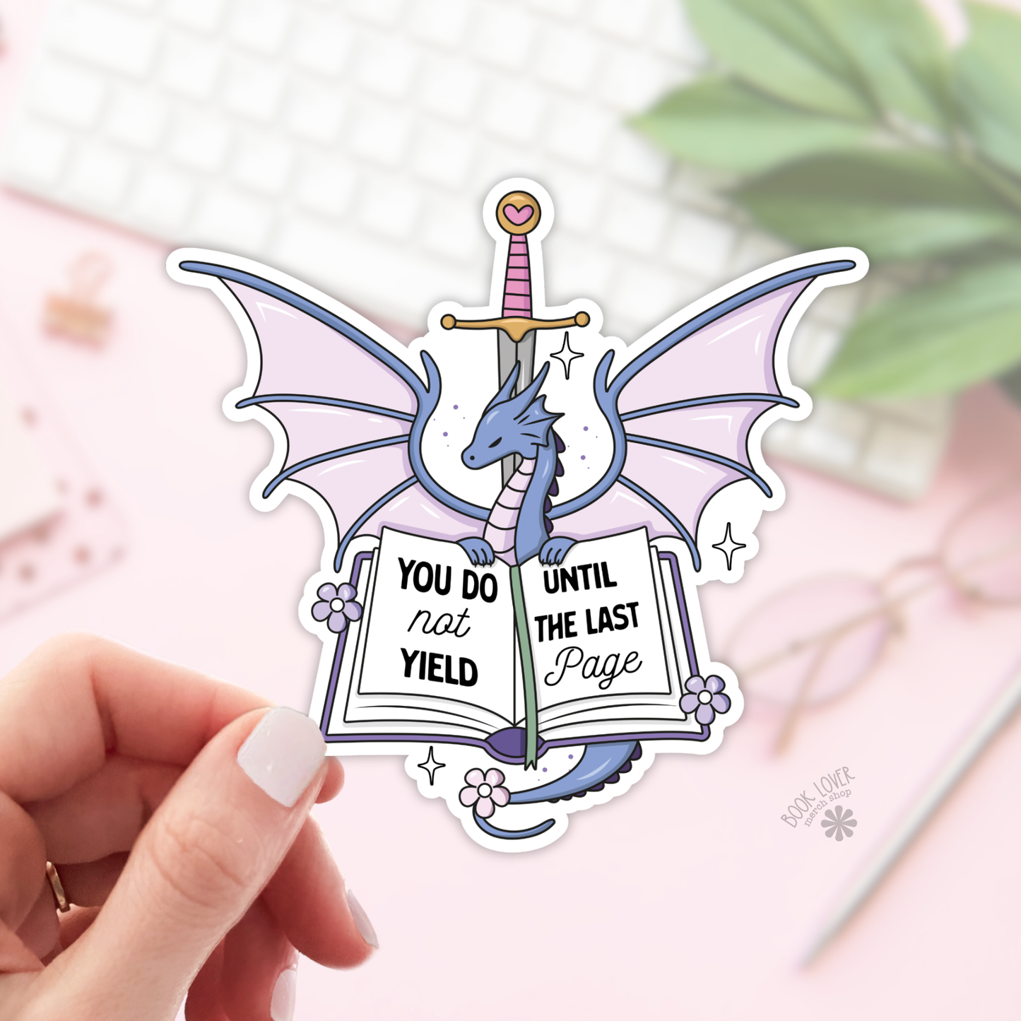 You Do Not Yield Until The Last Page Sticker