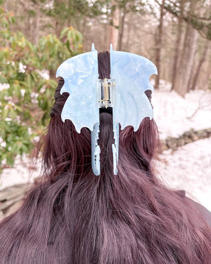 Dragon Hair Claw Clip - Blue