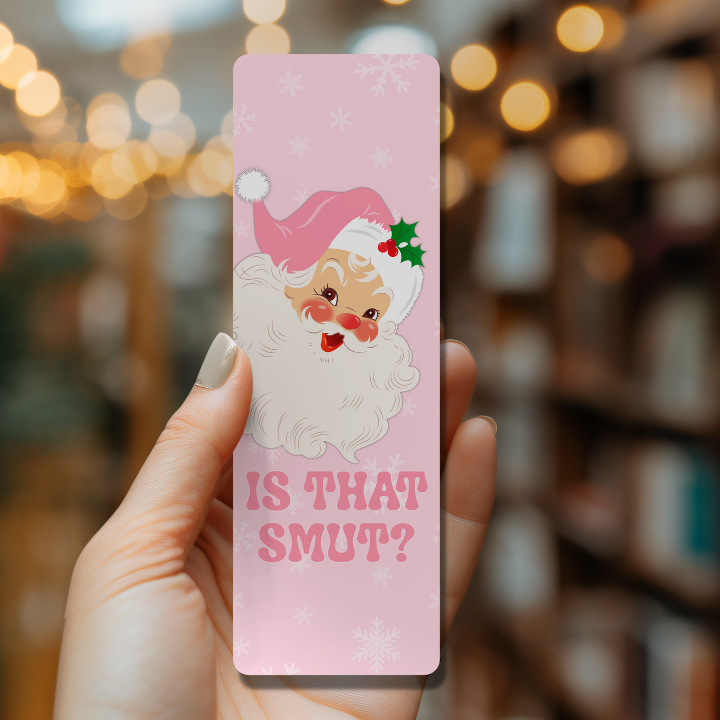 Is That Smut? Santa Bookmark