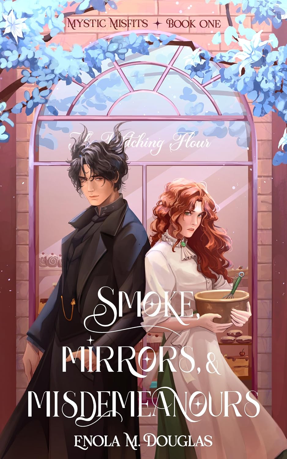 Smoke, Mirrors, and Misdemeanours SIGNED Bookplate PRE-ORDER (includes Sticker, XL Doublesided Bookmark, Double Sided Character Art Postcard)