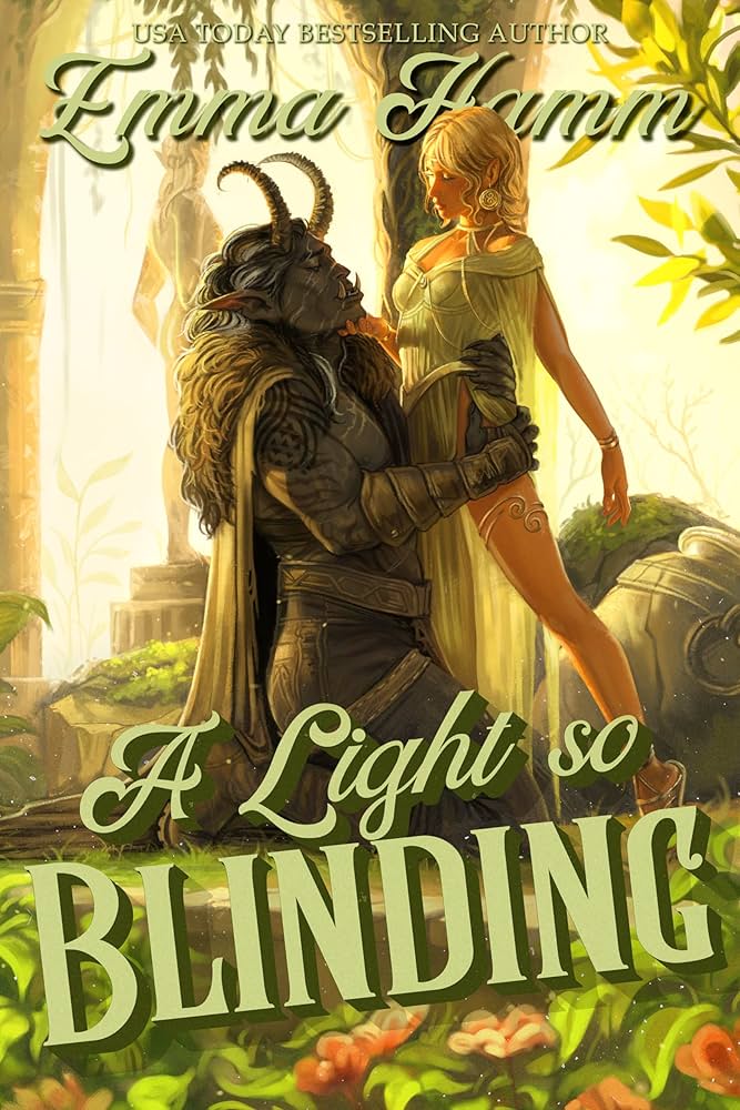 A Light So Blinding SIGNED FOILED PAPERBACK (SPRAYED EDGE)