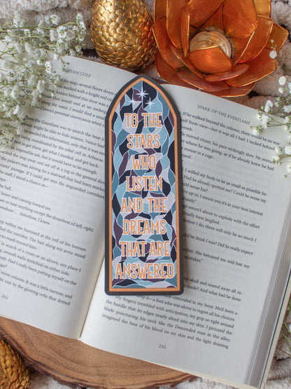 ACOTAR To The Stars Window Die-Cut Bookmark
