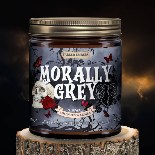 MORALLY GREY 9OZ CANDLE