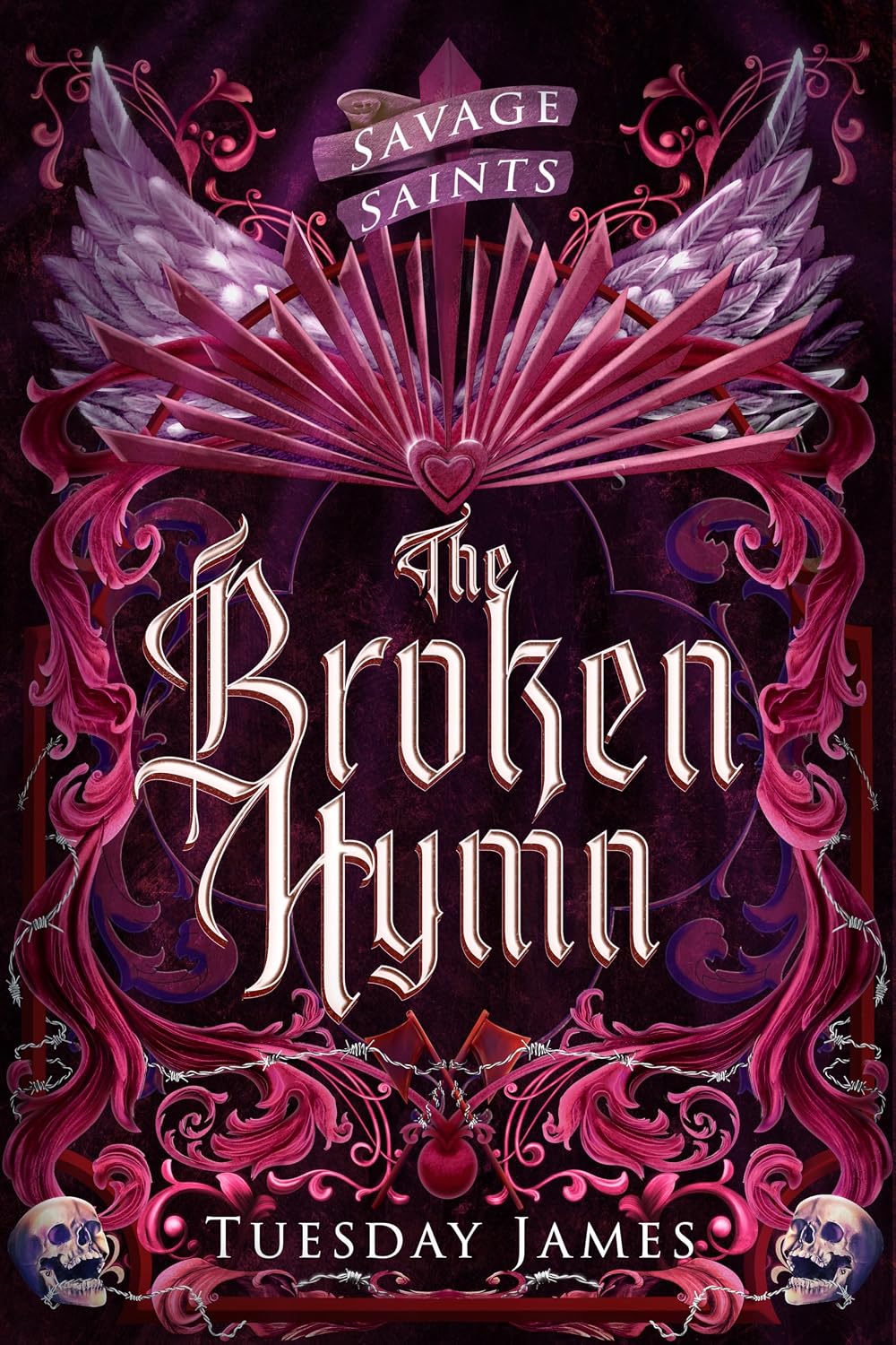 Savage Saints: The Broken Hymn  SIGNED PRE-ORDER (includes Art Print, Double Sided Bookmark, Stickers, and a Kindle insert)