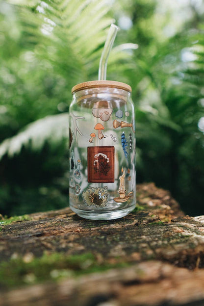 Curio 16oz Glass Cup
