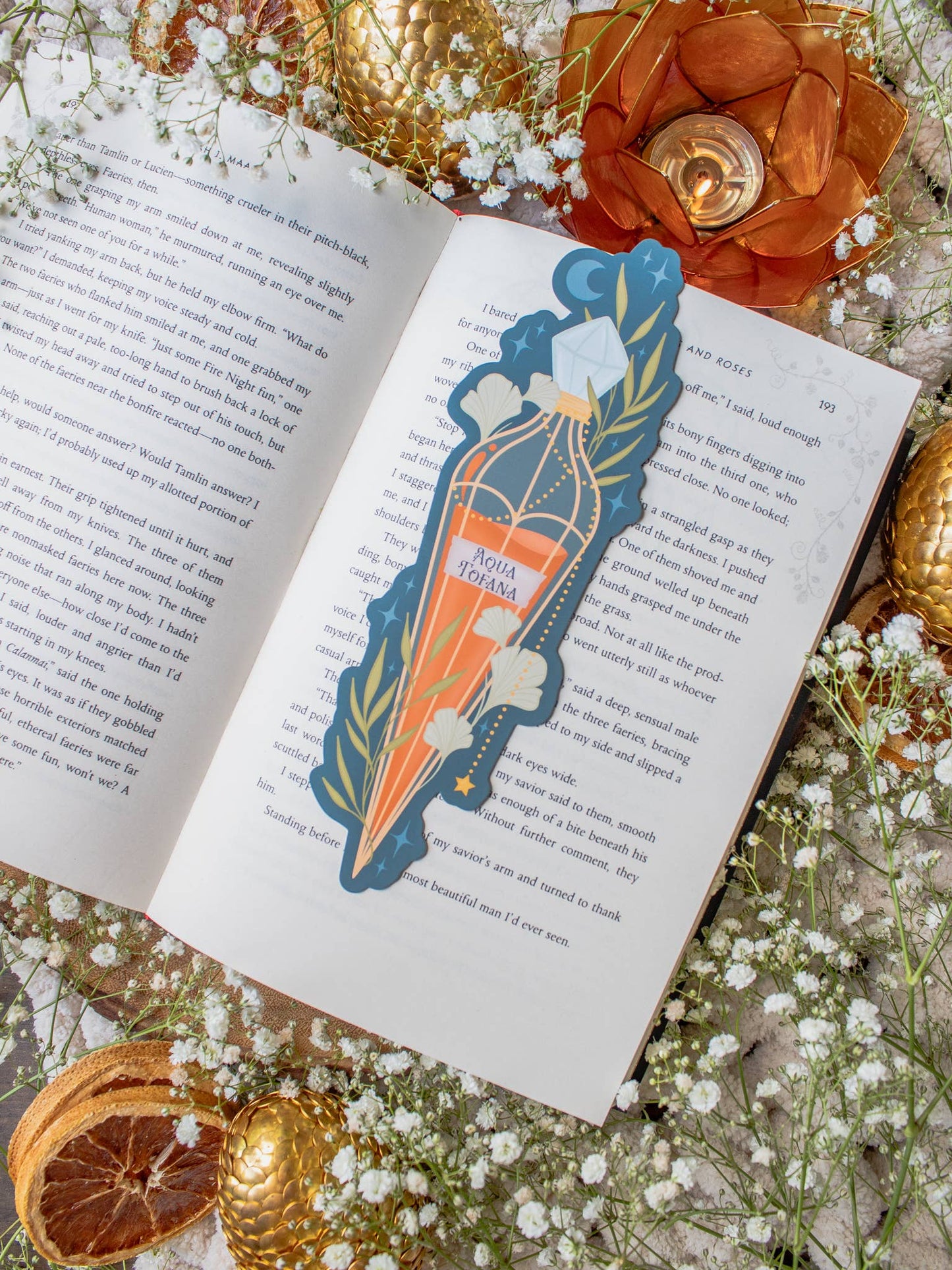 Aqua Tofana Vial Bookmark | Political Feminist