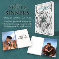 City of Souls and Sinners PRE-ORDER (include Character Art on inside flaps)